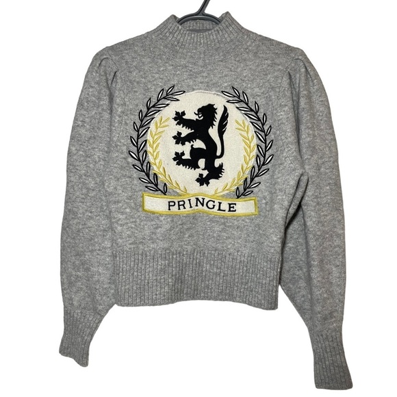 𝅺pringle of Scotland x H&M Knit Mock-Turtleneck Sweater size S - Picture 5 of 7